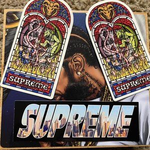 🤎🤎🤎MORE SUPREME STICKERS🤎🤎🤎